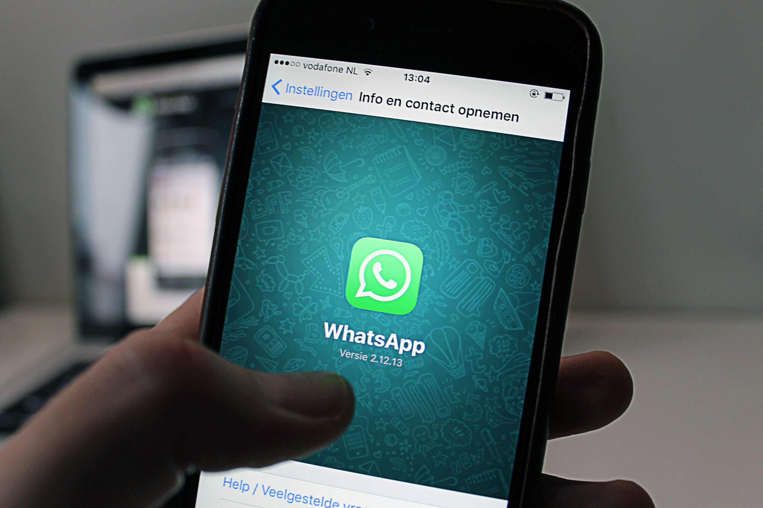 gebruik van whatsapp